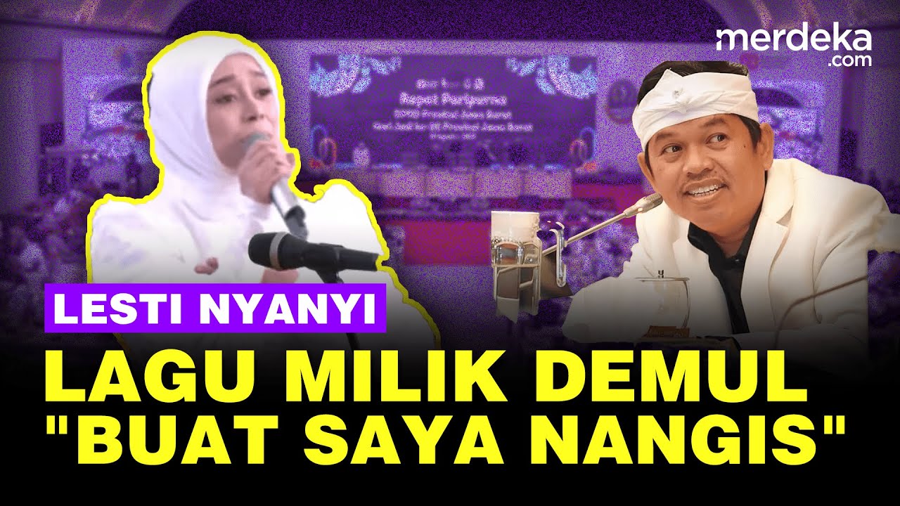 Selalu Bikin Nangis, Lesti Kejora Nyanyikan Lagu Karya Dedi Mulyadi di Rapat DPRD Jabar