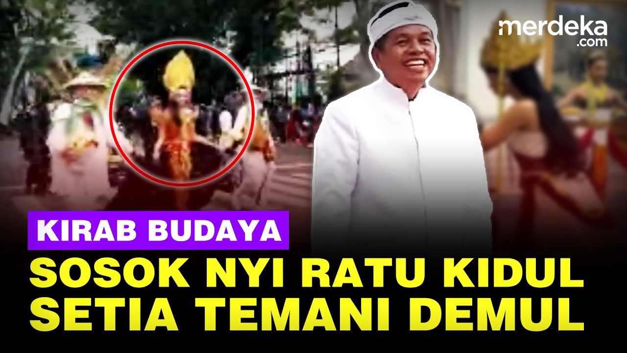 LAGI! Dedi Mulyadi Setia Ditemani Nyi Ratu Kidul di Karnaval Budaya HUT ke-80 Jabar