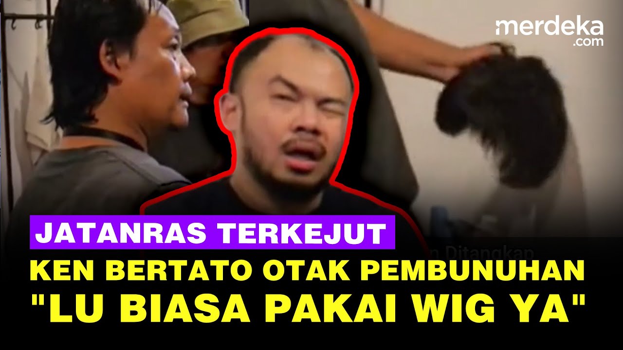 Kisah Detik-detik Penangkapan Otak Pembunuhan Kacab BRI Bertato dengan Rambut Palsu
