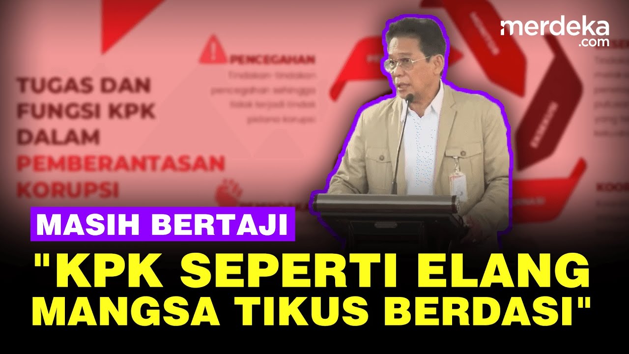 Pimpinan KPK Ngegas Masih Punya Taji Sikat Koruptor: Kami Burung Elang, Mangsa Tikus Berdasi