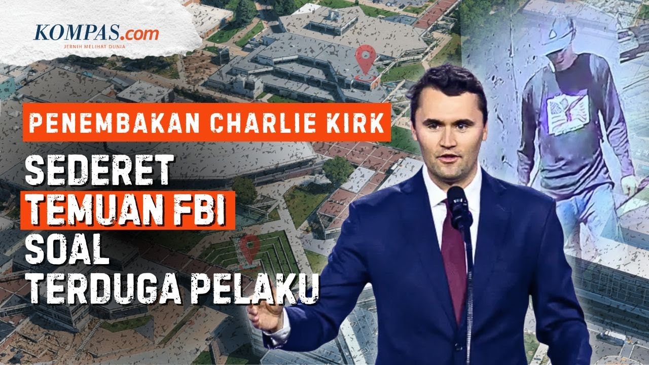 Youtube Thumnail image of : Hasil Temuan FBI Penembakan Charlie Kirk: Pelaku, Jenis Senjata, dan Titik Lokasi Tembak