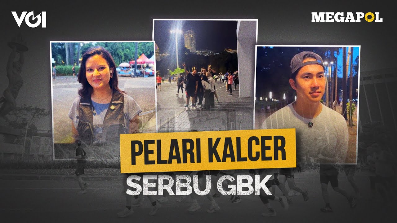 Fenomena Pelari Kalcer: Antara Lelah Kantor dan Lari Sore di GBK #megapol