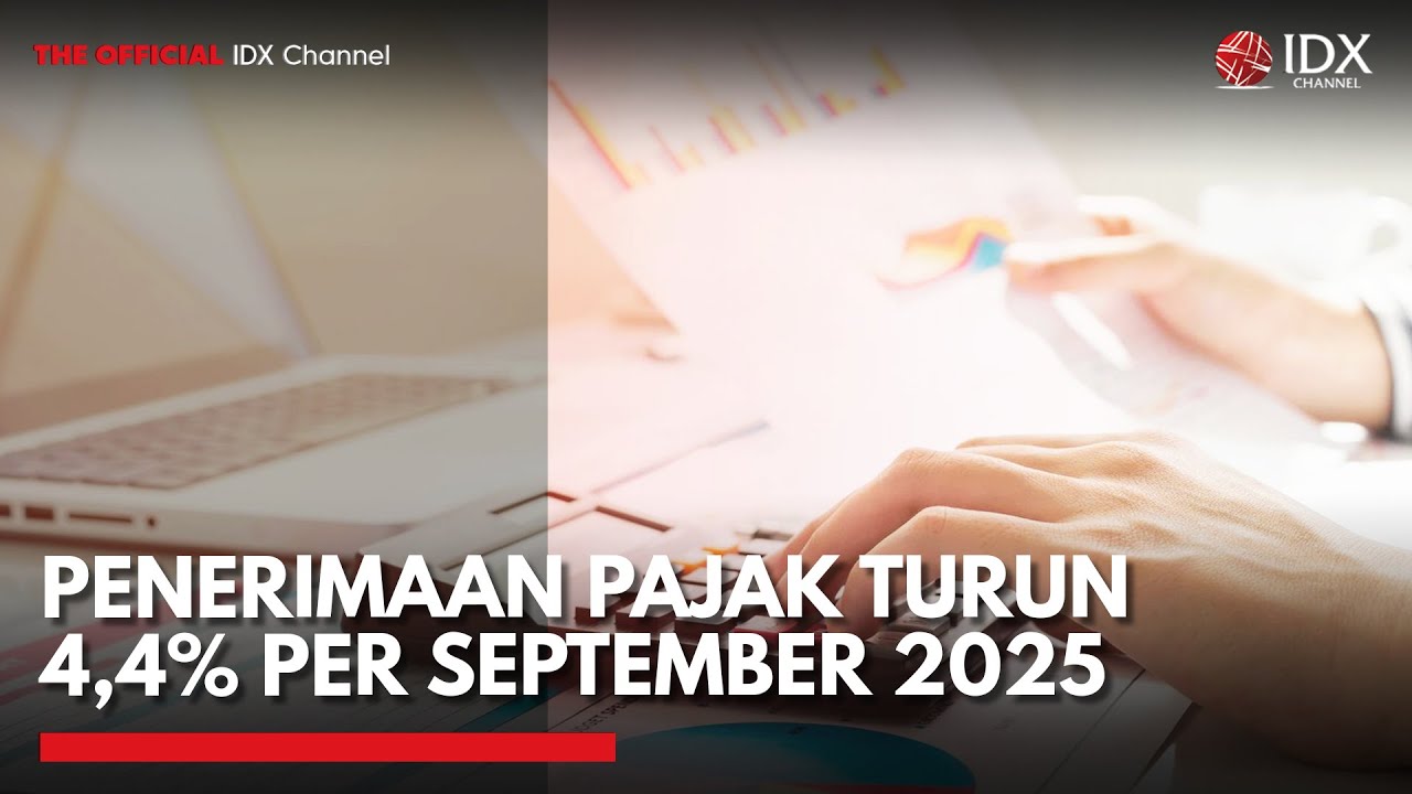 Youtube Thumnail image of : Penerimaan Pajak Turun 4,4%, Sinyal Lesunya Aktivitas Ekonomi? | MARKET BUZZ
