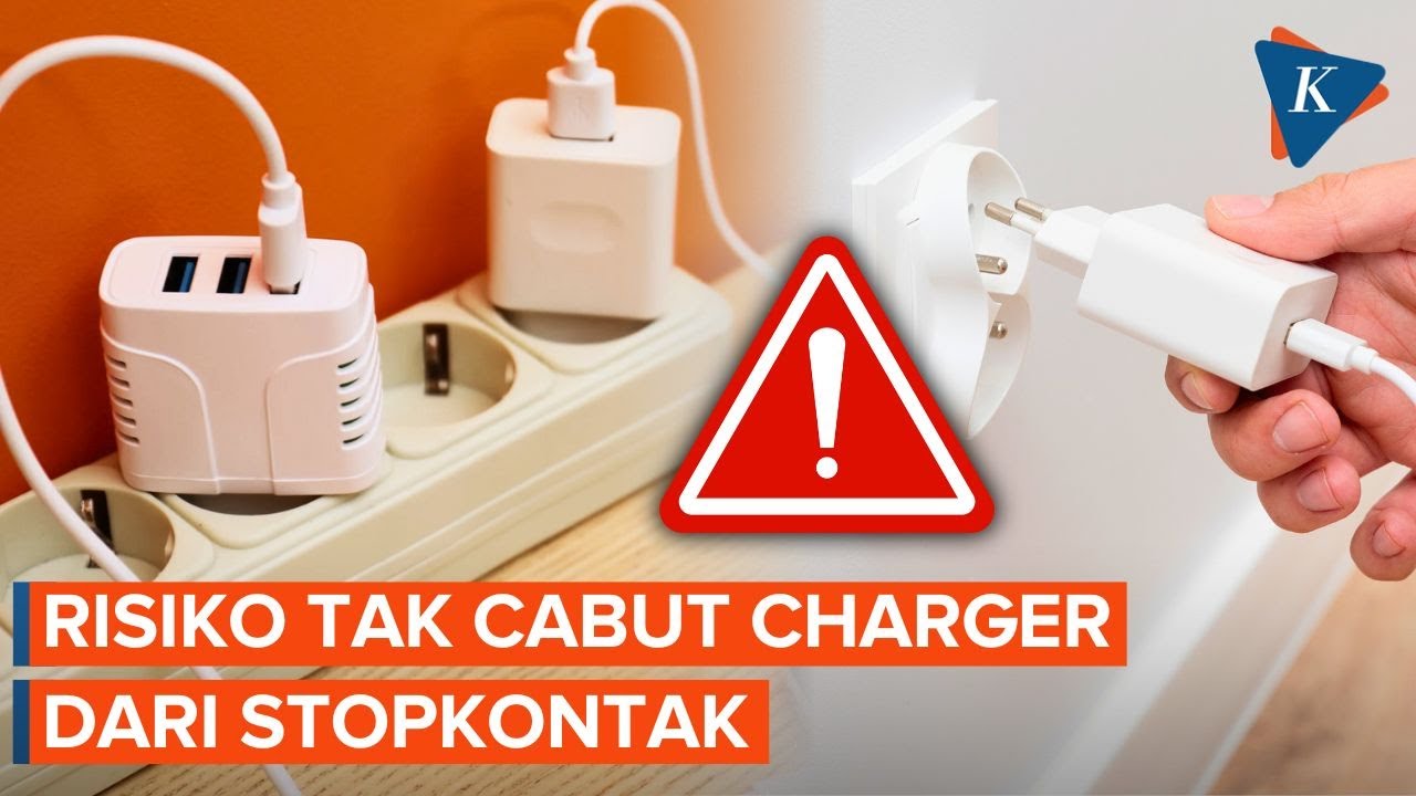 Youtube Thumnail image of : Bukan Hal Sepele, Ini Risiko Biarkan Charger Terus Menancap Stopkontak