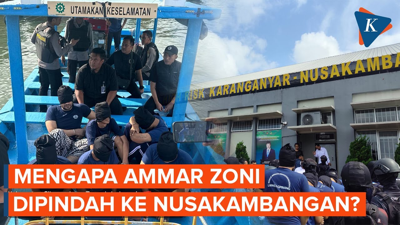 Youtube Thumnail image of : Mengapa Ammar Zoni Dipindahkan ke Lapas Super Maksimum Nusakambangan?