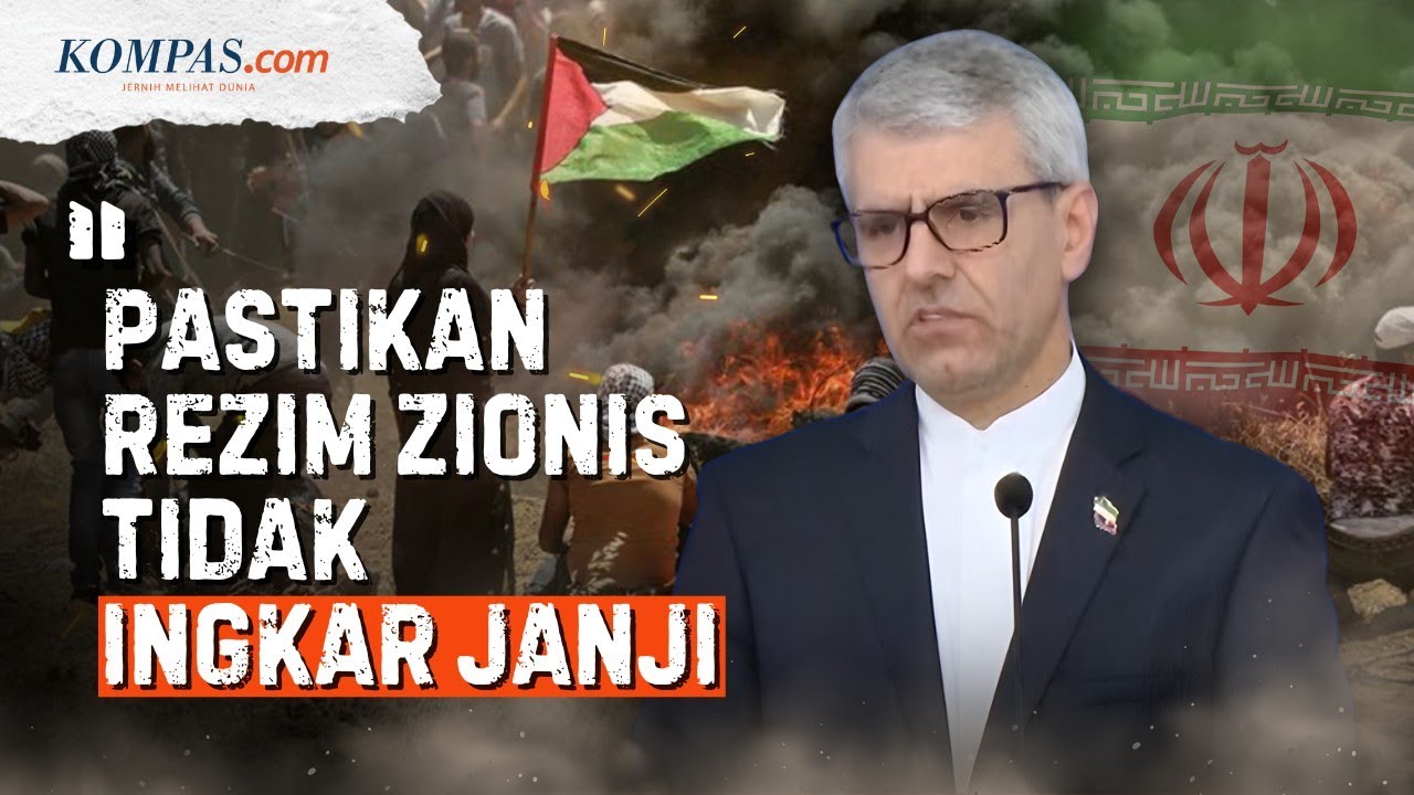 Youtube Thumnail image of : [FULL] Iran Minta Dunia Awasi Gerak-gerik Israel, Kebiasaan Ingkari Janji