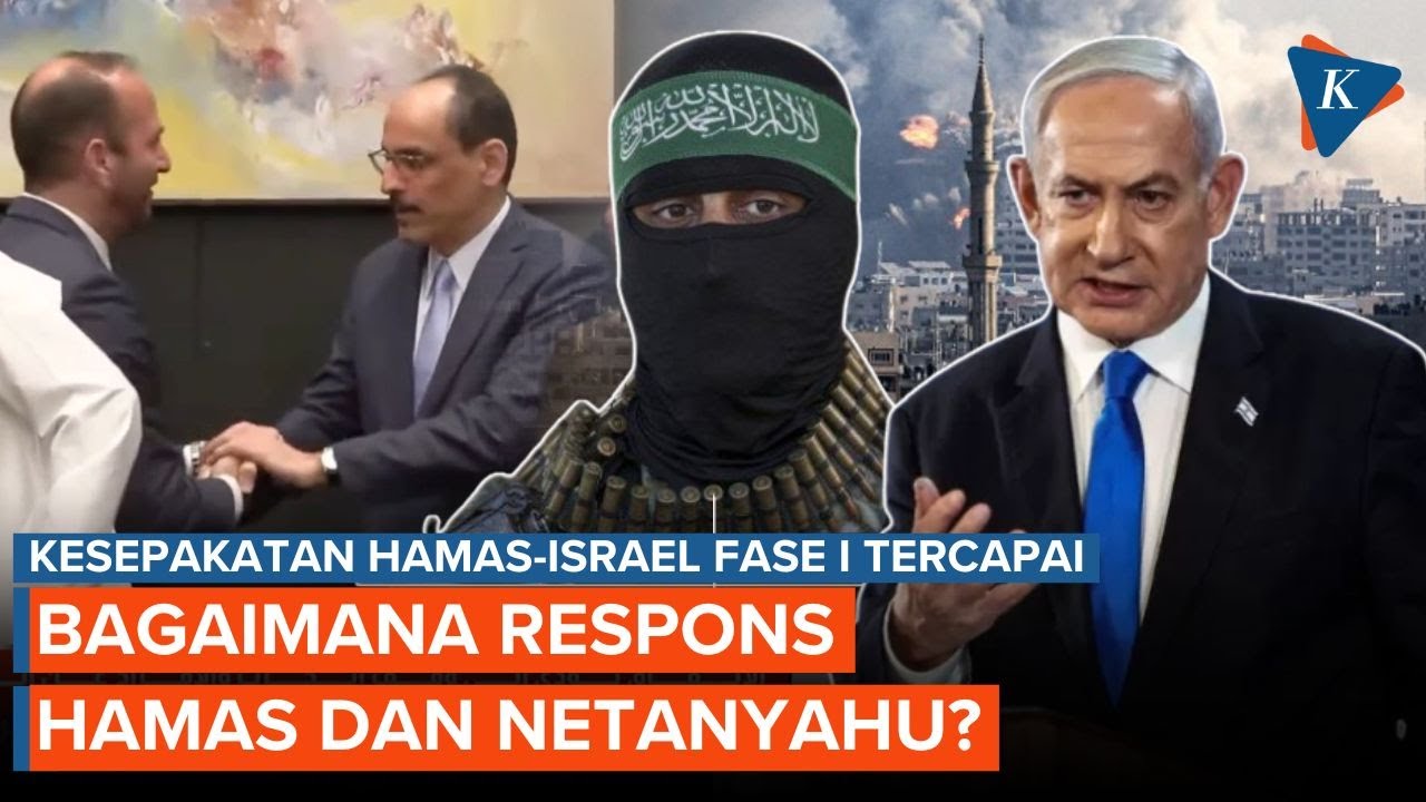Youtube Thumnail image of : Hamas dan Netanyahu Respons Gencatan Senjata Fase Pertama, Trump Tuai Pujian