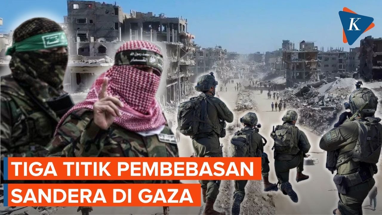 Youtube Thumnail image of : Momen yang Dinanti, Tiga Lokasi di Gaza Jadi Titik Awal Pembebasan Sandera