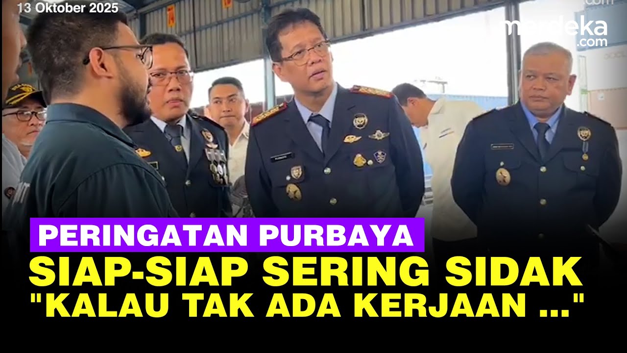 Youtube Thumnail image of : Siap-siap! Menkeu Purbaya Peringatkan Bakal Sering Sidak: Kalau Tidak Ada Kejaan ...