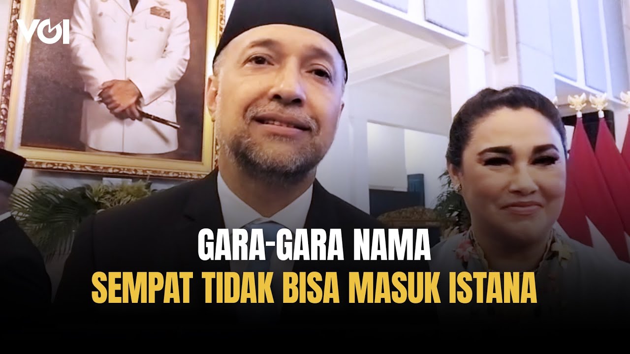 Youtube Thumnail image of : Ari Sihasale Sempat Tidak Boleh Masuk Istana Negara, Ada Apa?
