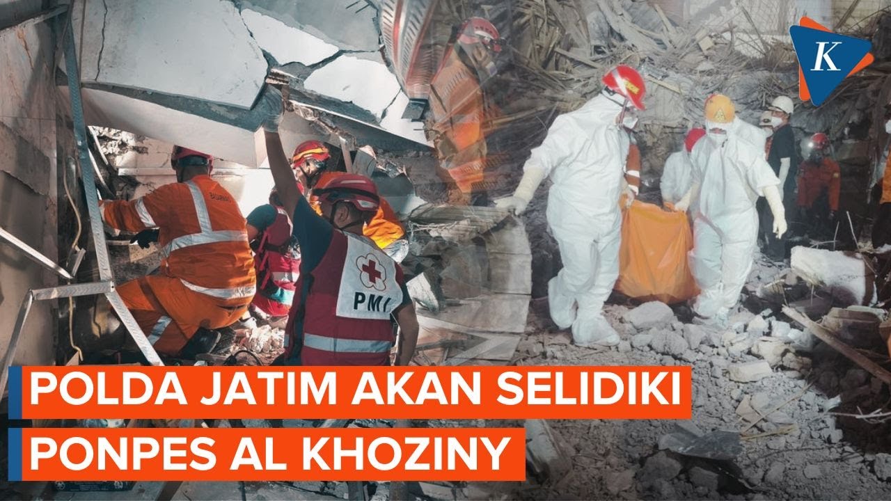 Youtube Thumnail image of : Polda Jatim Pastikan Selidiki Tragedi Ponpes Al Khoziny Ambruk