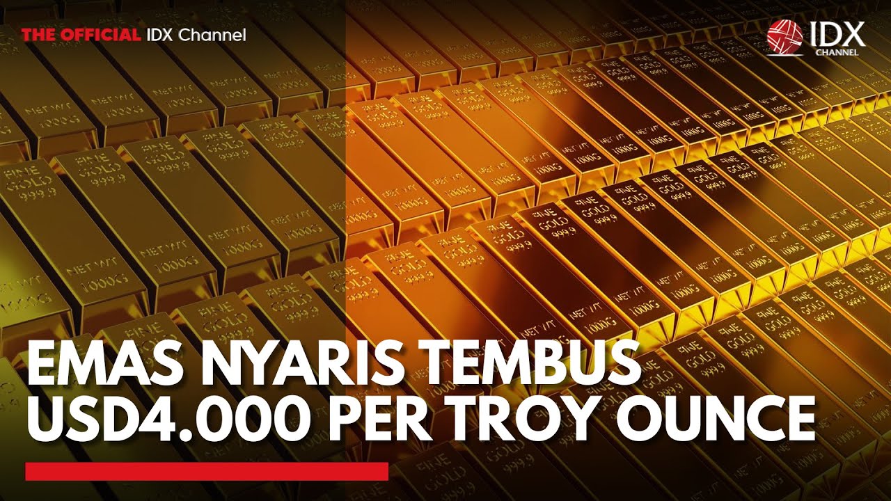 Youtube Thumnail image of : Harga Batu Bara Anjlok, Emas Nyaris Tembus USD4.000 per Ounce | 2ND SESSION CLOSING