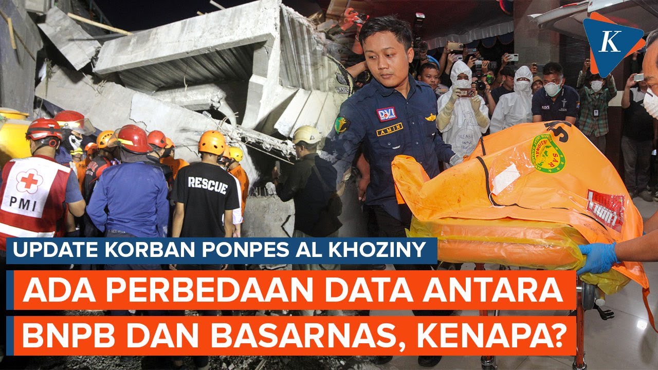Youtube Thumnail image of : Kenapa Beda Data BNPB dan Basarnas soal Jenazah Korban Tragedi Ponpes Al Khoziny?