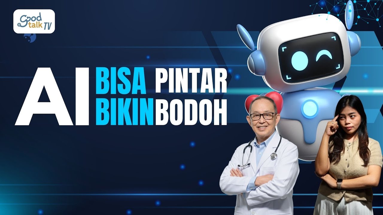 Youtube Thumnail image of : AI Bisa Bikin Pintar, AI Bisa Bikin Bodoh.