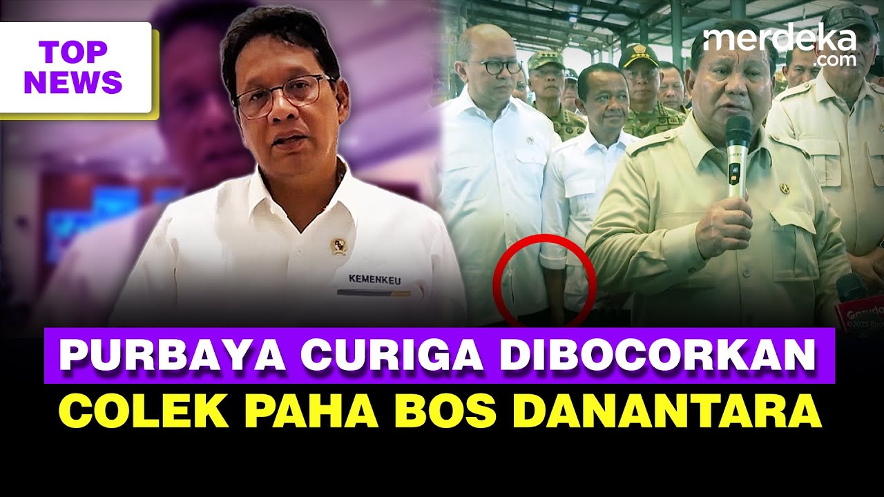 Youtube Thumnail image of : Purbaya Curigai Bos-Bos Bank BUMN Bocorkan Sidak | Bahlil Colek Bos Danantara Dekat Prabowo