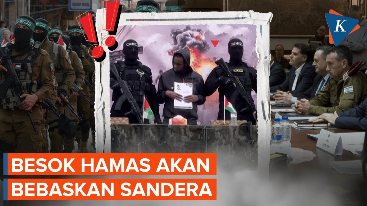 Youtube Thumnail image of : Sepakat dengan Israel, Besok Hamas Akan Bebaskan Sandera