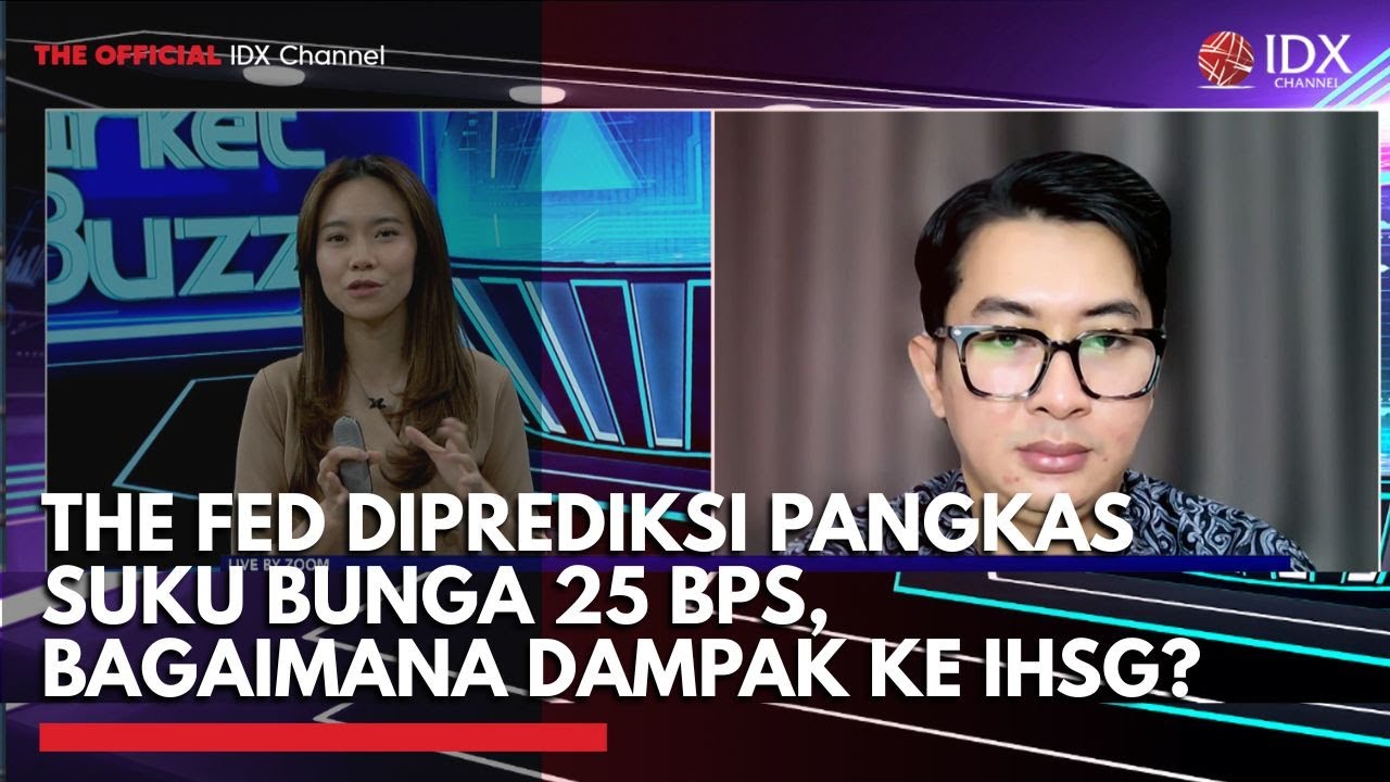 Youtube Thumnail image of : The Fed Diprediksi Pangkas Suku Bunga 25 BPS, Bagaimana Dampak ke IHSG Setelah Tembus 8.200
