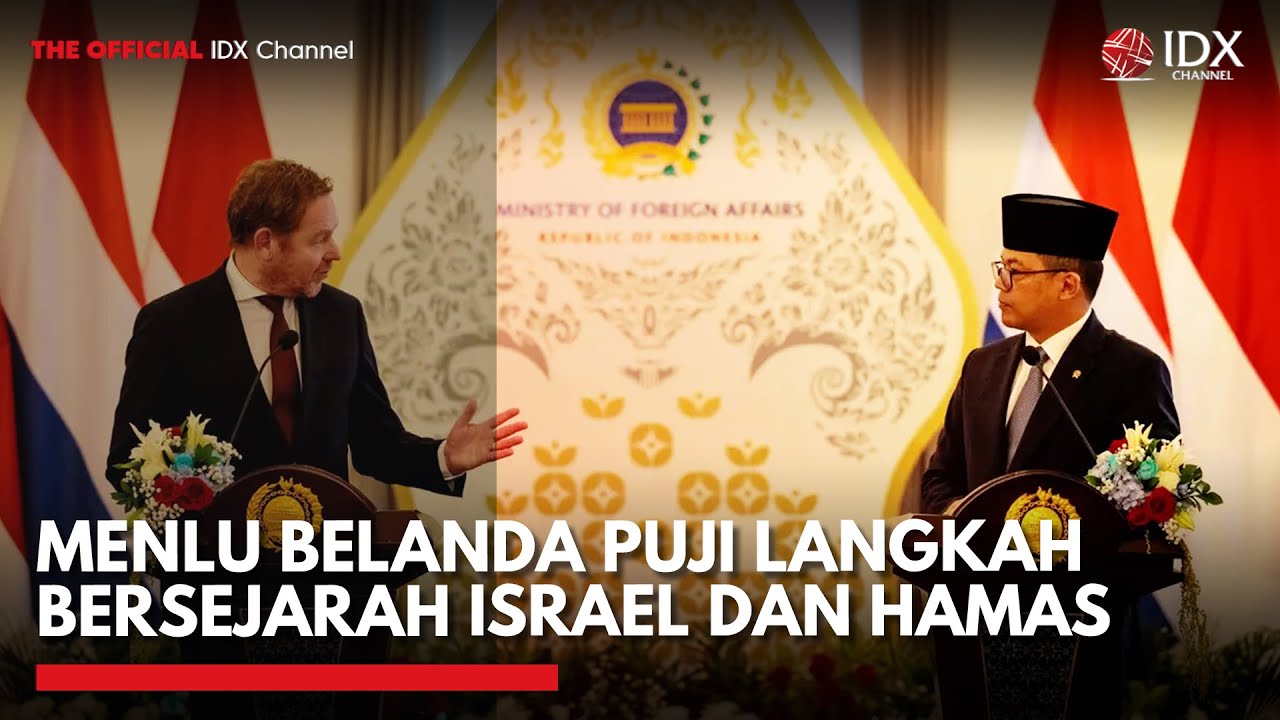 Youtube Thumnail image of : Menlu Belanda: Gencatan Senjata Hamas-Israel Titik Balik Perdamaian Dunia | IDXC UPDATE