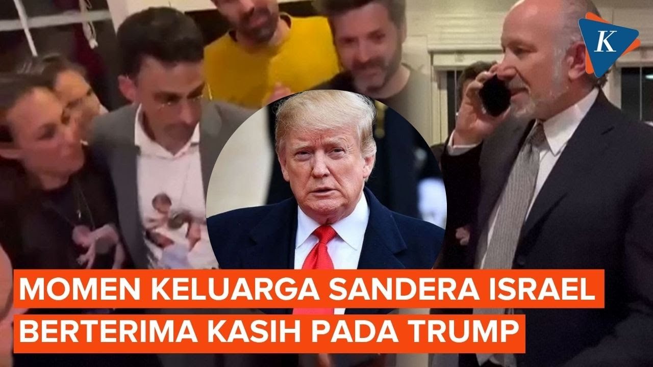 Youtube Thumnail image of : Momen Keluarga Sandera Israel Menelpon Trump: Terima Kasih Pak Presiden!