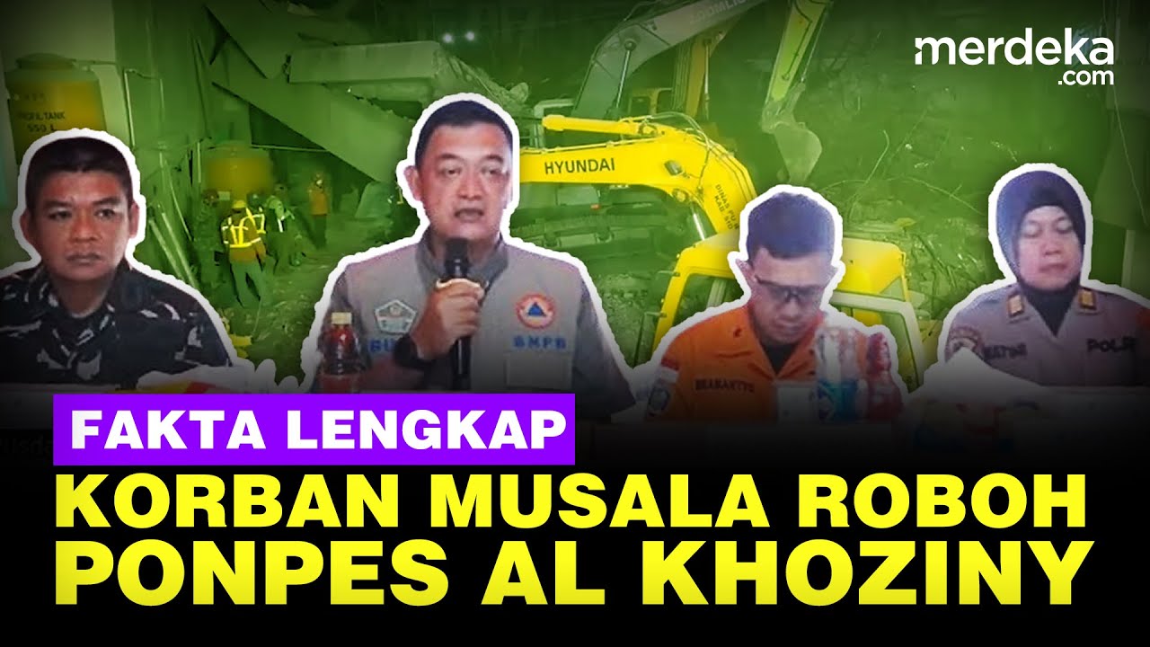 Youtube Thumnail image of : Fakta Terbaru Pencarian Korban Musala Roboh di Ponpes Al Khoziny
