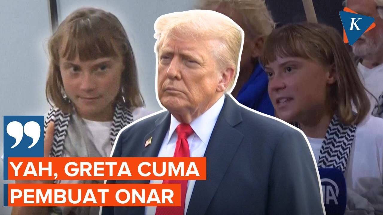 Youtube Thumnail image of : Upaya Perdamaian Gaza: Trump Sewot Greta Thunberg dapat "Lampu Sorot"