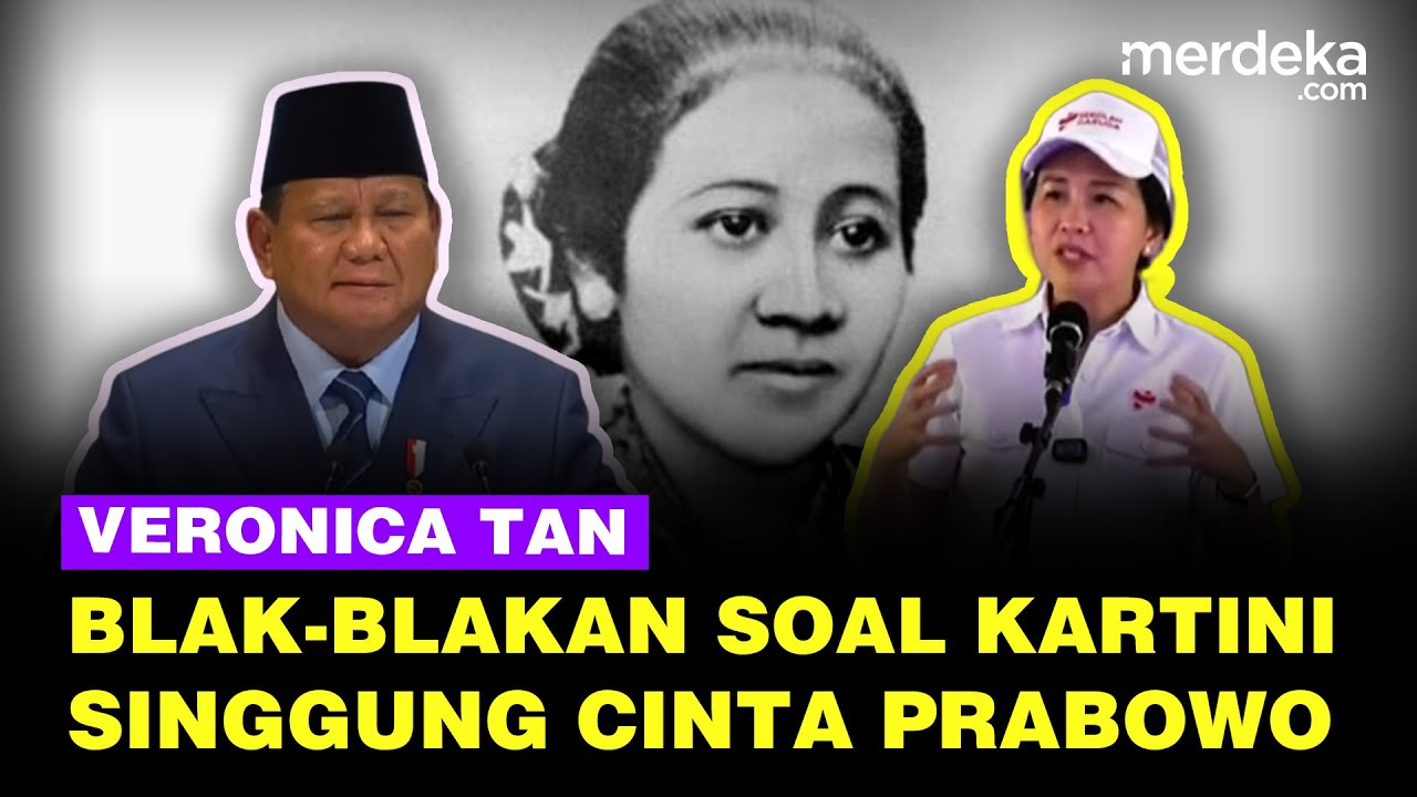 Youtube Thumnail image of : Wamen Veronica Tan Blak-blakan Fakta Soal Kartini Hingga Singgung Cinta Presiden Prabowo