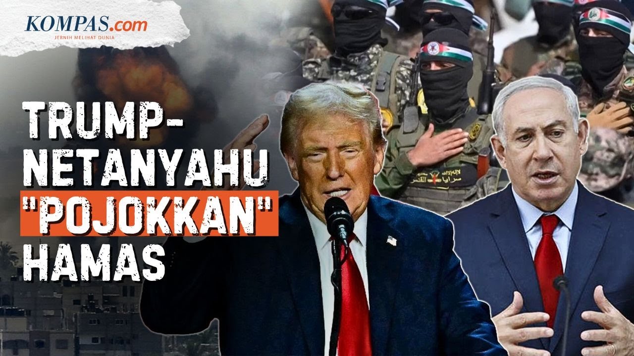 Youtube Thumnail image of : Hamas "Terpojok" Diancam Trump-Netanyahu: Israel Umbar Neraka, AS dengan Kekerasan