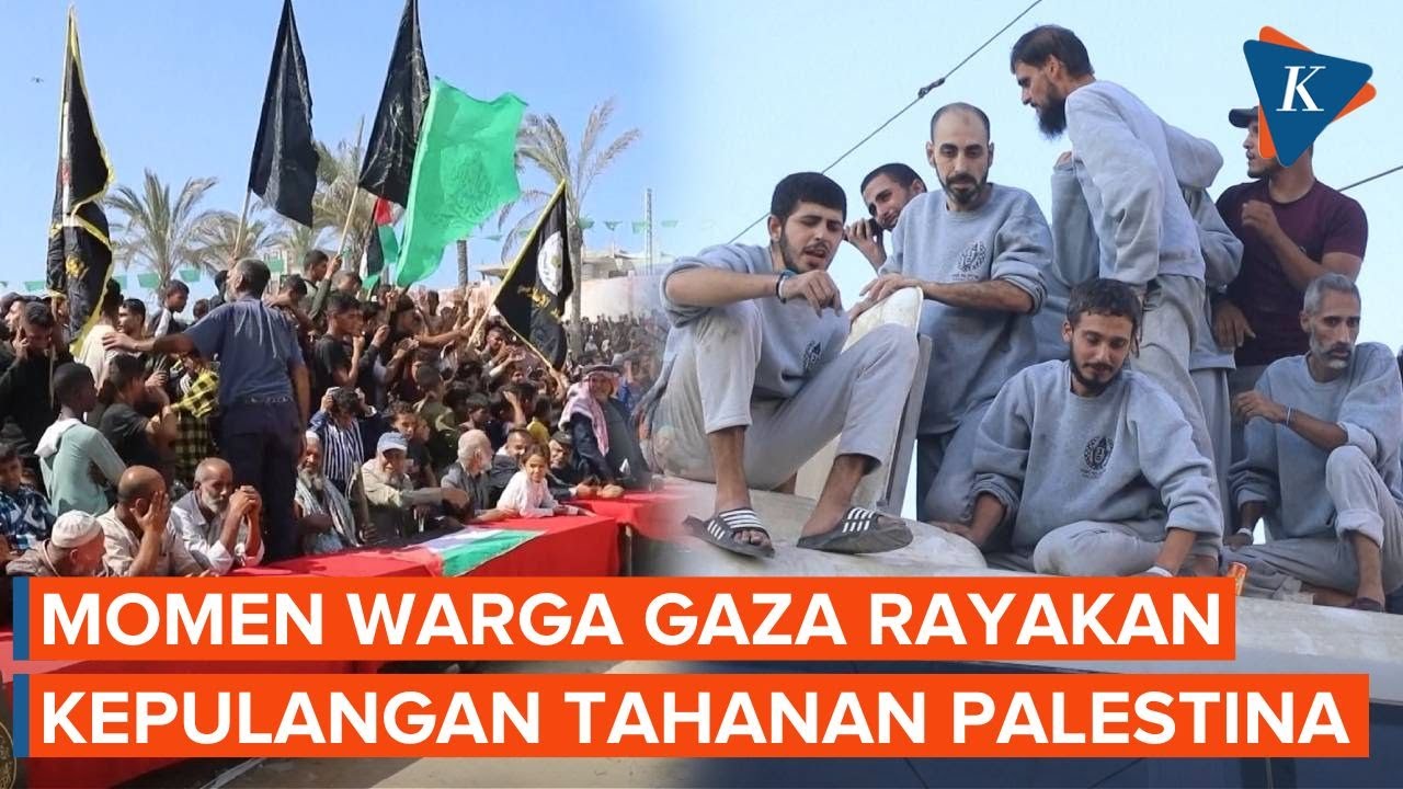 Youtube Thumnail image of : Kepulangan yang Dinanti, Gaza Rayakan Pembebasan Tahanan Palestina