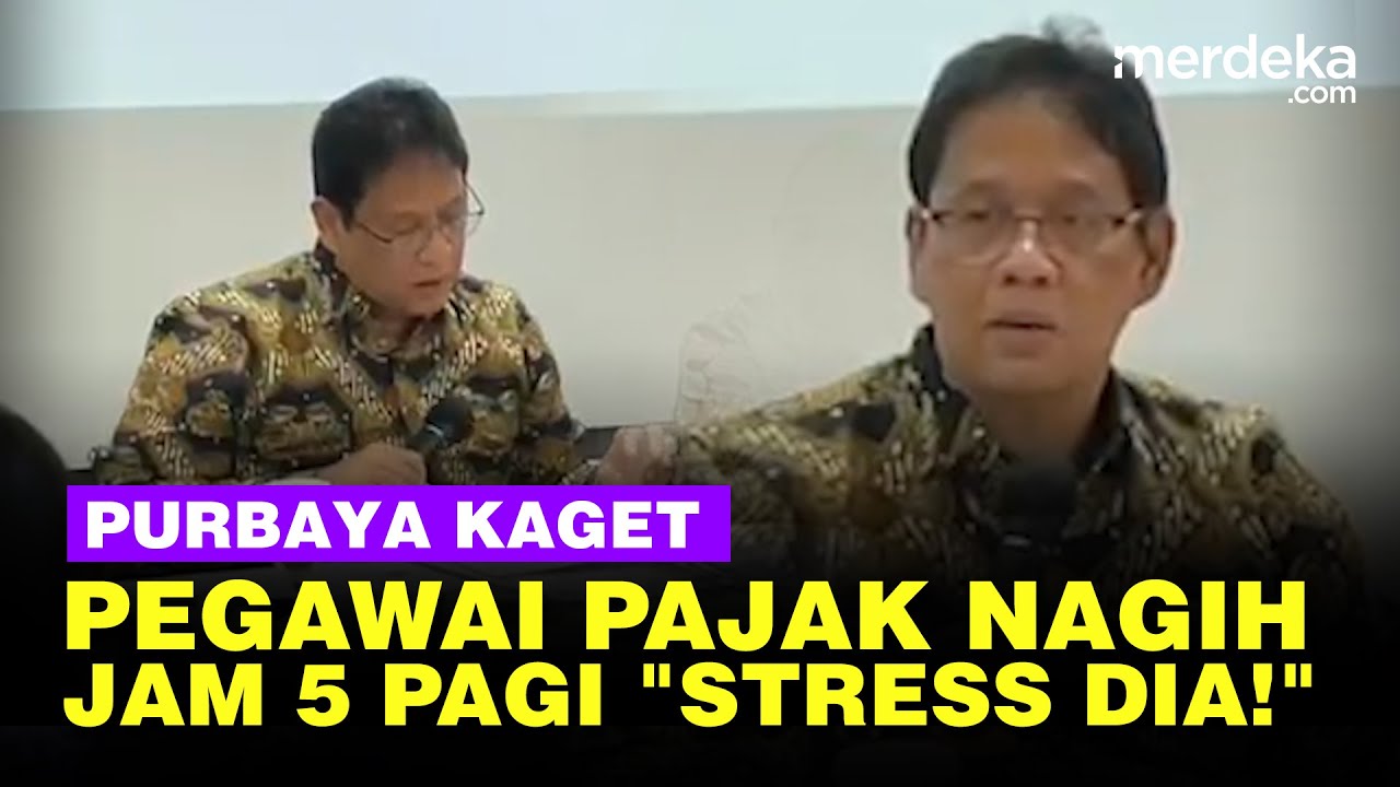 Youtube Thumnail image of : Purbaya Geram Ada Pegawai Pajak Nagih Rp300 Ribu Jam 5 Pagi: Stress, Mabuk Kali Dia!