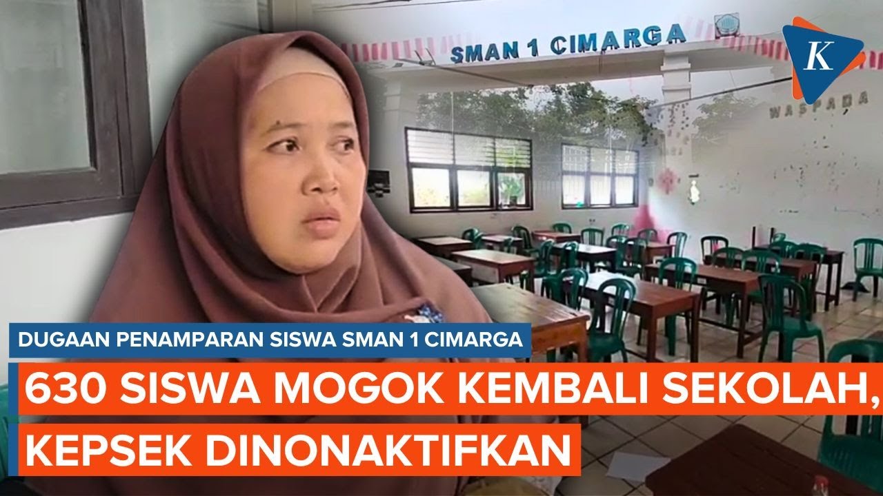 Youtube Thumnail image of : Kronologi Dugaan Penamparan Siswa Merokok di SMAN 1 Cimarga hingga Kepsek Dinonaktifkan