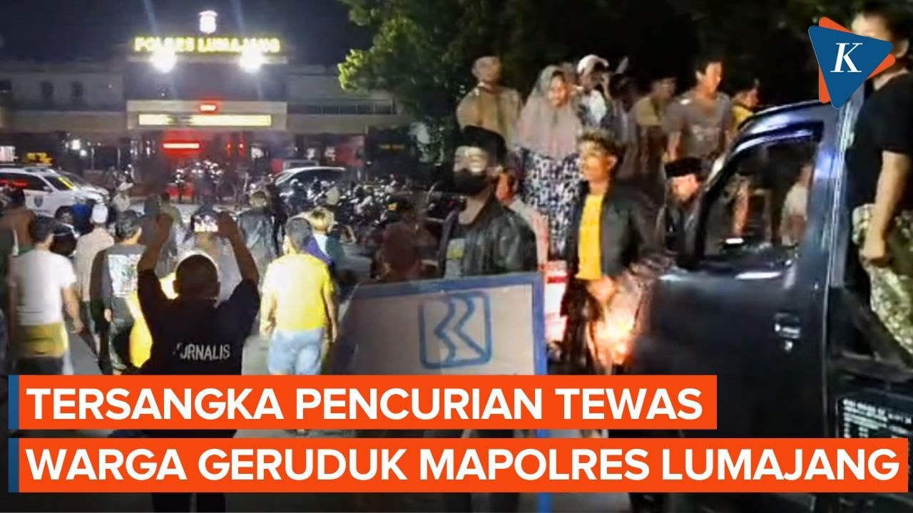 Youtube Thumnail image of : Kronologi Penyerangan Mapolres Lumajang, Dipicu Tersangka Pencurian Tewas Setelah Ditangkap Polisi