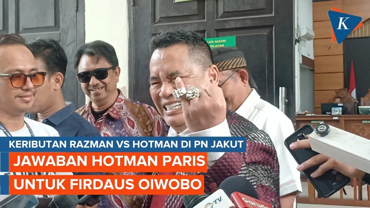 Youtube Thumnail image of : Reaksi Hotman Paris soal Firdaus Oiwobo, Bilang "Gak Kelas Lamborghini"