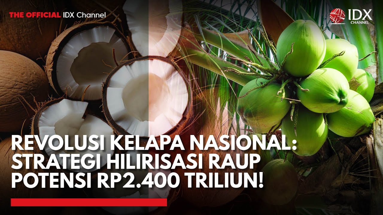 Youtube Thumnail image of : Revolusi Kelapa Nasional: Strategi Hilirisasi Raup Potensi Rp2.400 Triliun! | THE EDITORIAL