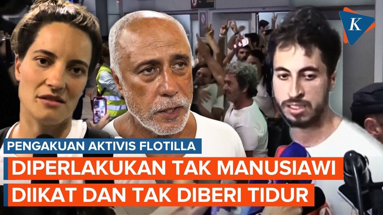 Youtube Thumnail image of : Berbagai Kesaksian Aktivis Flotilla Diperlakukan Tak Manusiawi Tentara Israel