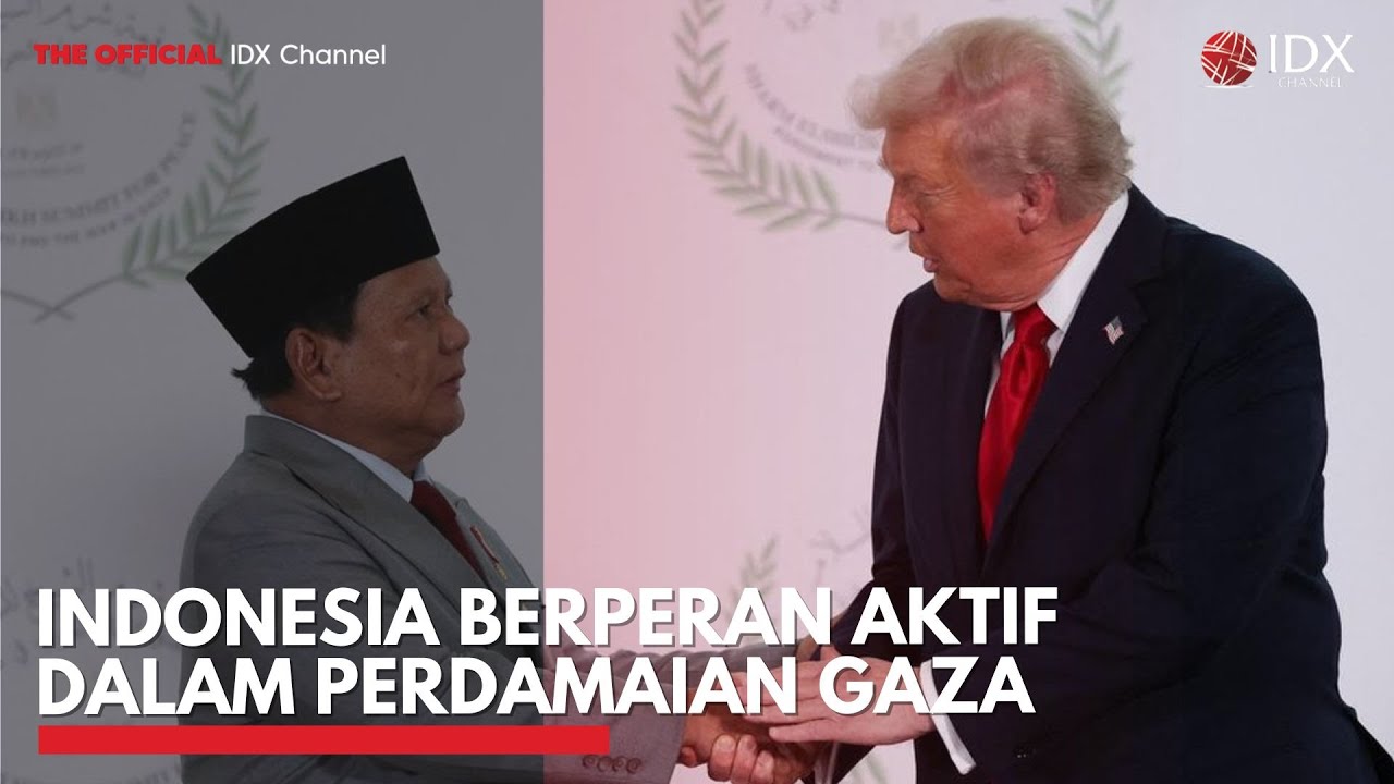 Youtube Thumnail image of : Indonesia Berperan Aktif dalam Perdamaian Gaza | MARKET HIGHLIGHTS
