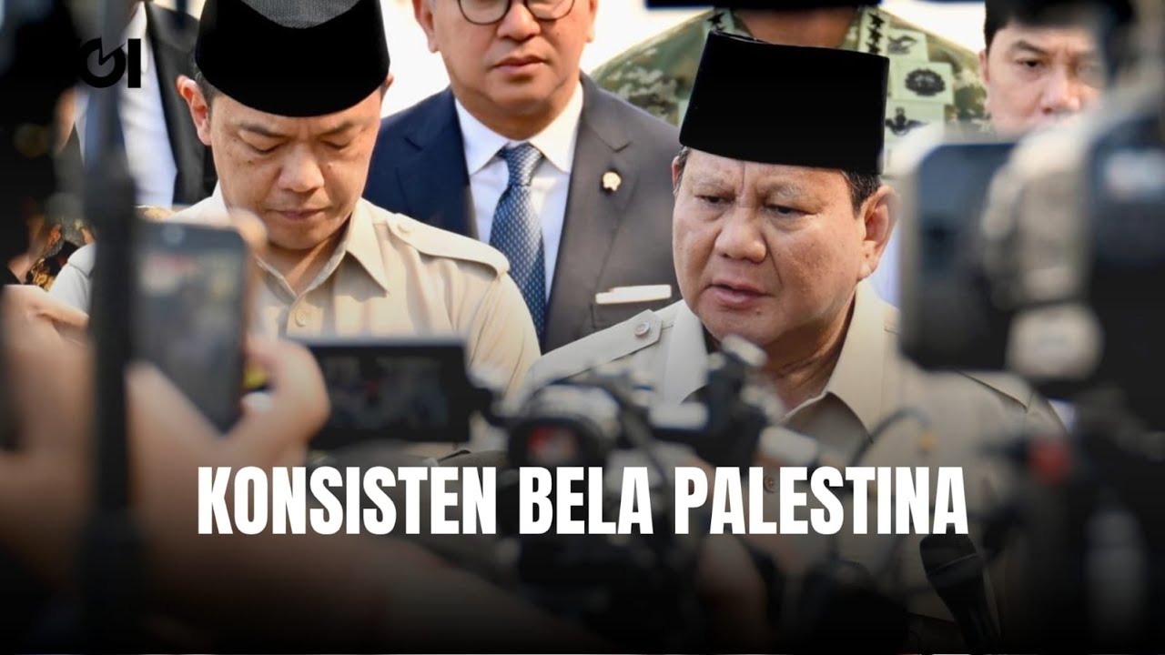 Youtube Thumnail image of : Indonesia Konsisten Bela Palestina, Presiden Prabowo: Sejak Saya Masih Muda