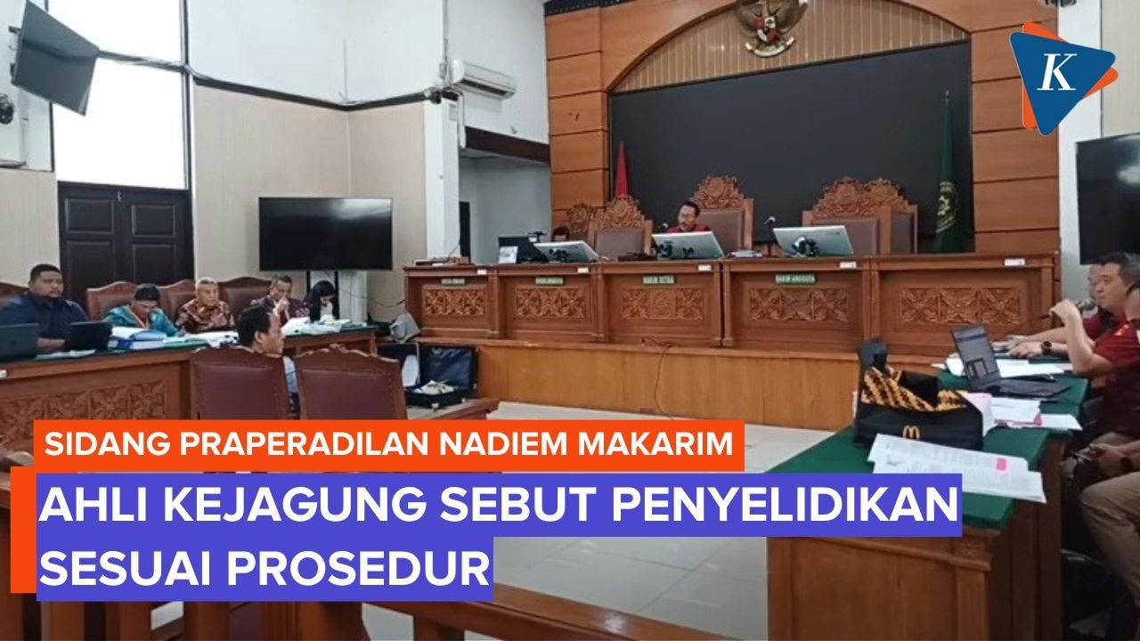 Youtube Thumnail image of : Ahli Kejagung Sebut Penyelidikan Kasus Dugaan Korupsi Nadiem Sesuai Prosedur