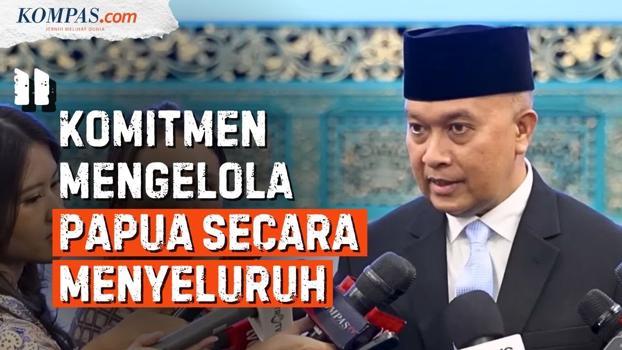Youtube Thumnail image of : Dilantik Prabowo, Velix Wanggai Beberkan Tugas Komite Percepatan Pembangunan Papua
