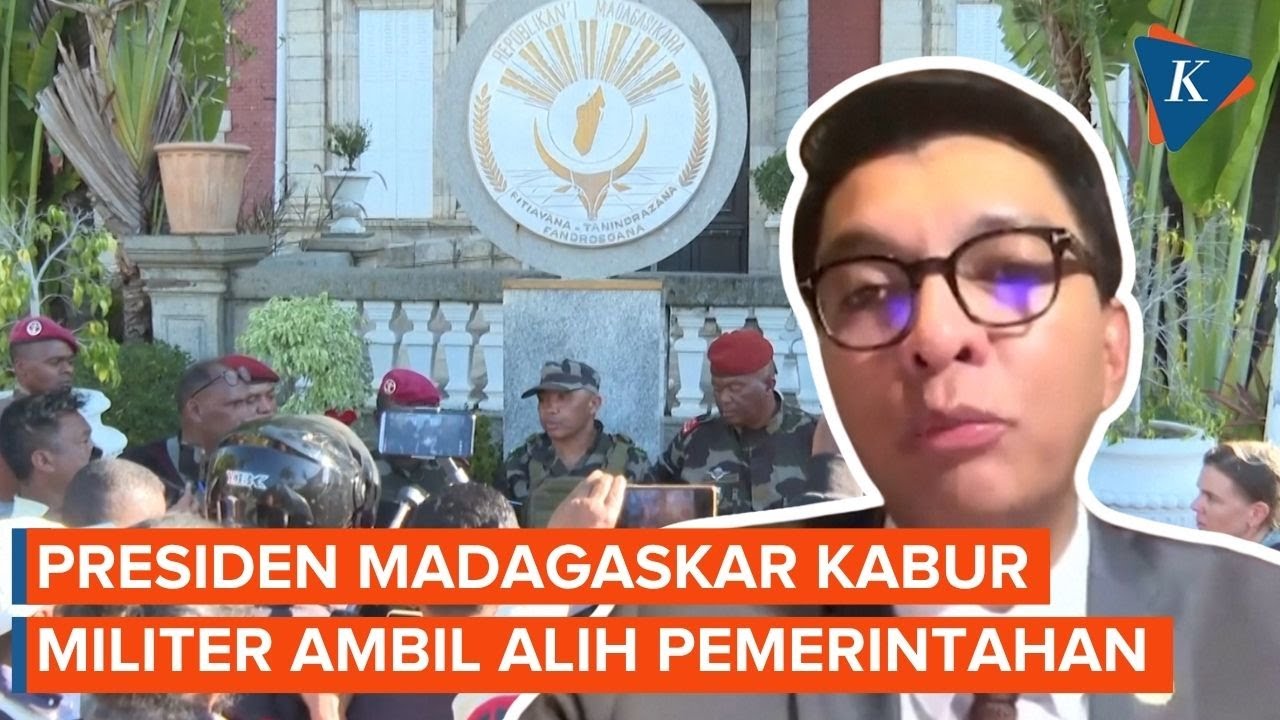 Youtube Thumnail image of : Madagaskar Makin Kacau! Presiden Kabur, Militer Ambil Alih Pemerintahan