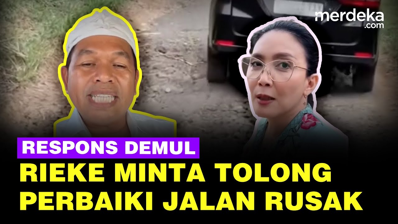 Youtube Thumnail image of : Respons KDM Usai Rieke PDIP Teriak Minta Tolong Perbaiki Jalan Rusak di Sukabumi