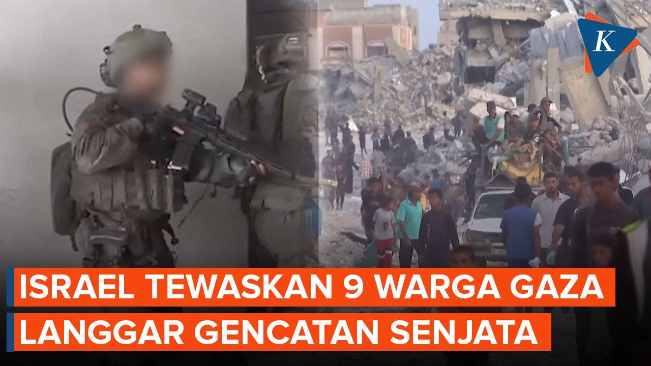 Youtube Thumnail image of : Israel Langgar Gencatan Senjata, Tembak Mati 9 Warga Palestina di Gaza
