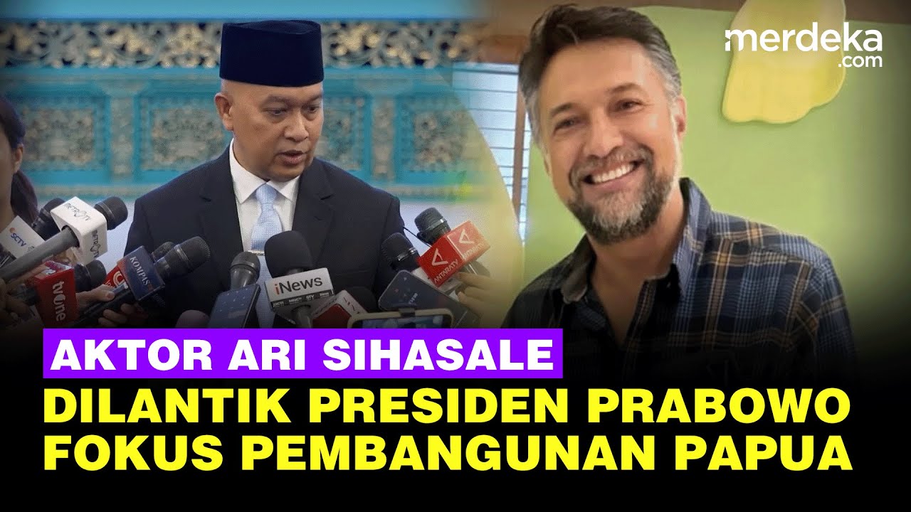 Youtube Thumnail image of : Aktor Ali Sihasale Dilantik Prabowo Gabung Komite Percepatan Pembangunan Papua, Ini Tugasnya