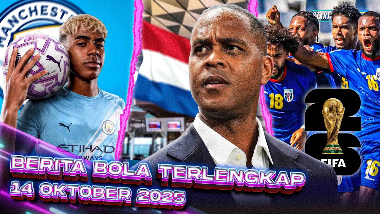 Youtube Thumnail image of : OALAH! Kluivert KABUR ke Belanda 😤 City Serius KEJAR Yamal 😱 SEJARAH! Cape Verde Lolos Pildun 🧐