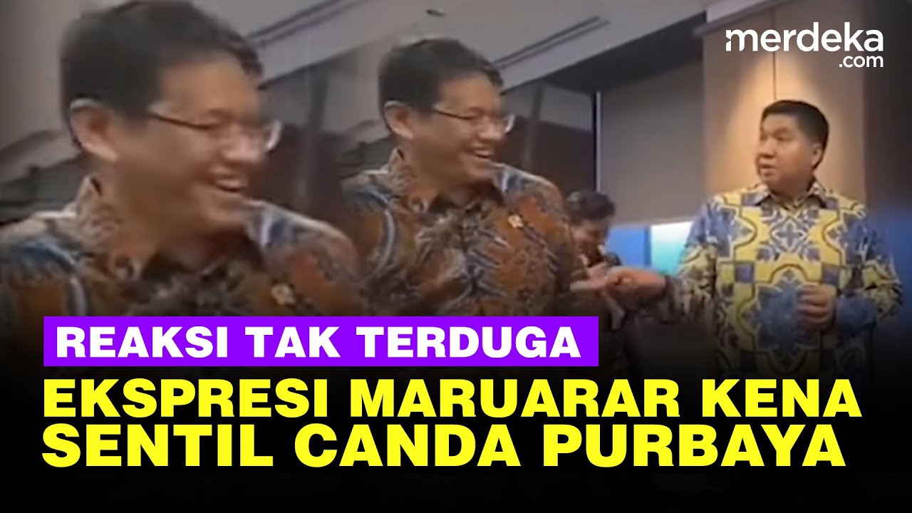 Youtube Thumnail image of : Reaksi Menteri Maruarar Kenal Sentilan Purbaya Dicandai Kantor Besar dan Enggak Adil