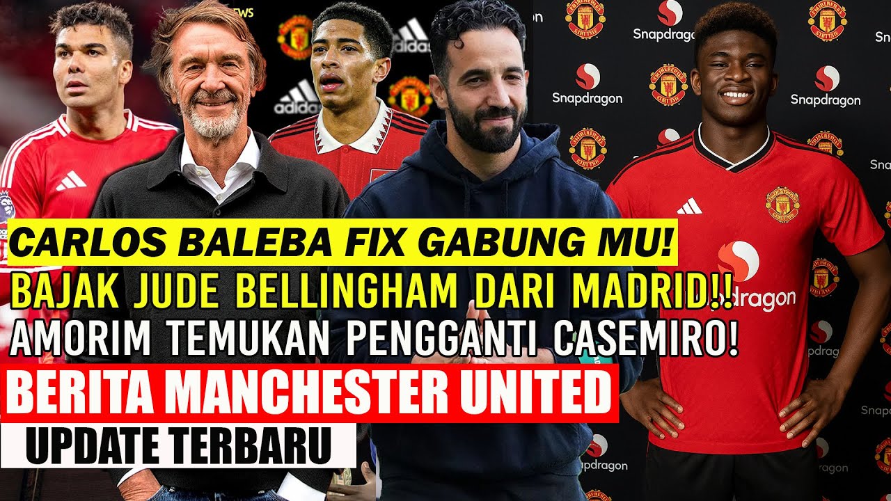 Youtube Thumnail image of : 🚨UPDATE MU❗❗MBEUMO AJAK BALEBA GABUNG MU🤩BAJAK JUDE BELLINGHAM DARI MADRID🔥PENGGANTI CASEMIRO🔥