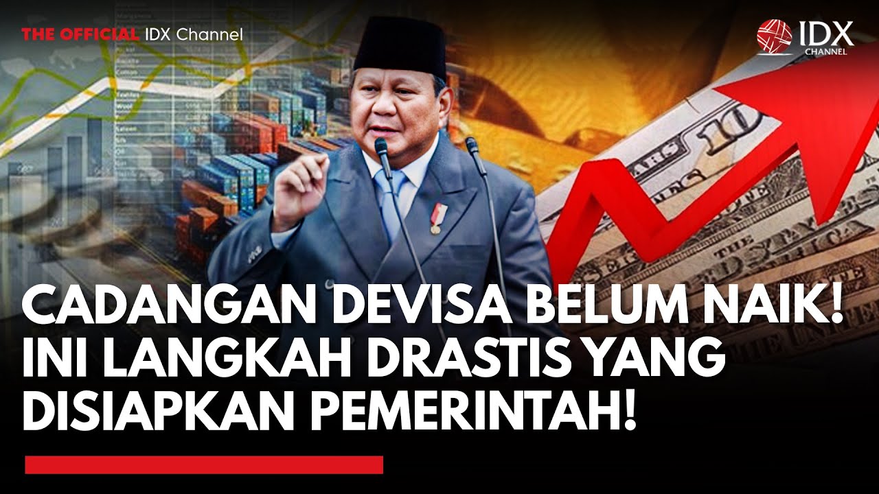 Youtube Thumnail image of : Cadangan Devisa Belum Terdongkrak, Aturan DHE Bakal Dirombak? | MARKET REVIEW