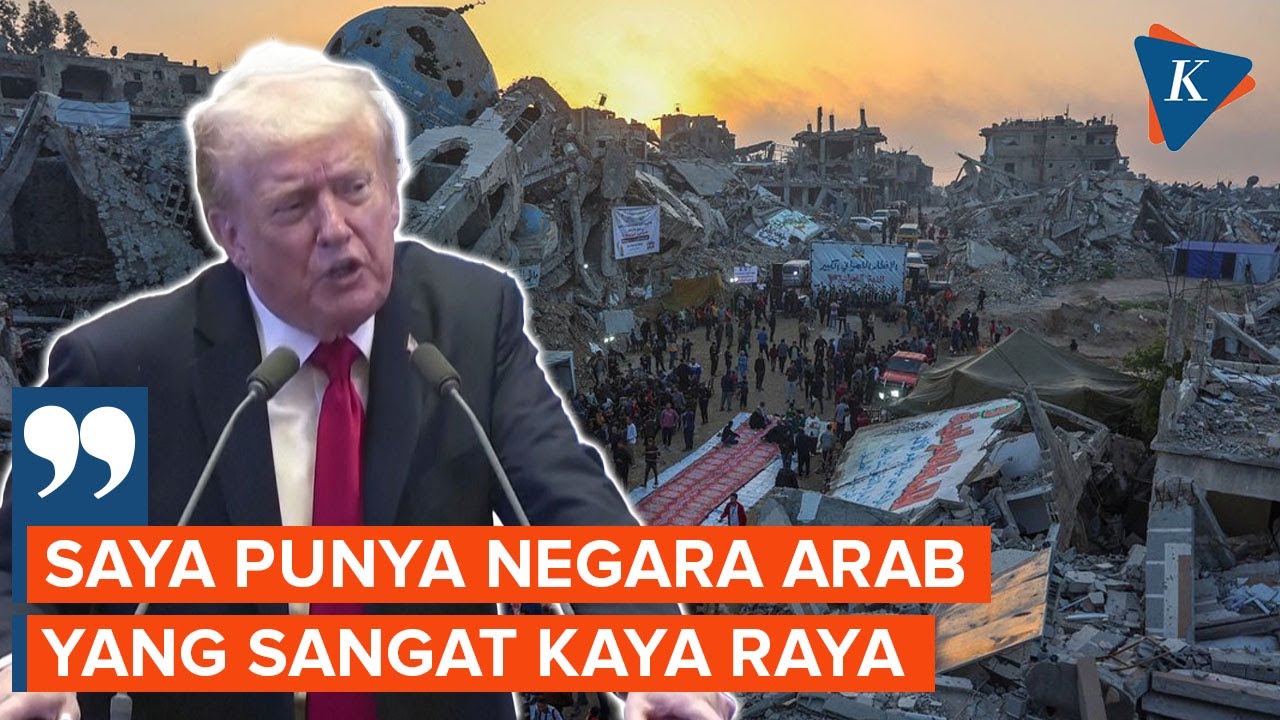 Youtube Thumnail image of : Di Depan Netanyahu, Trump Isyarat "Serahkan" Pembangunan Gaza kepada Negara-negara Arab