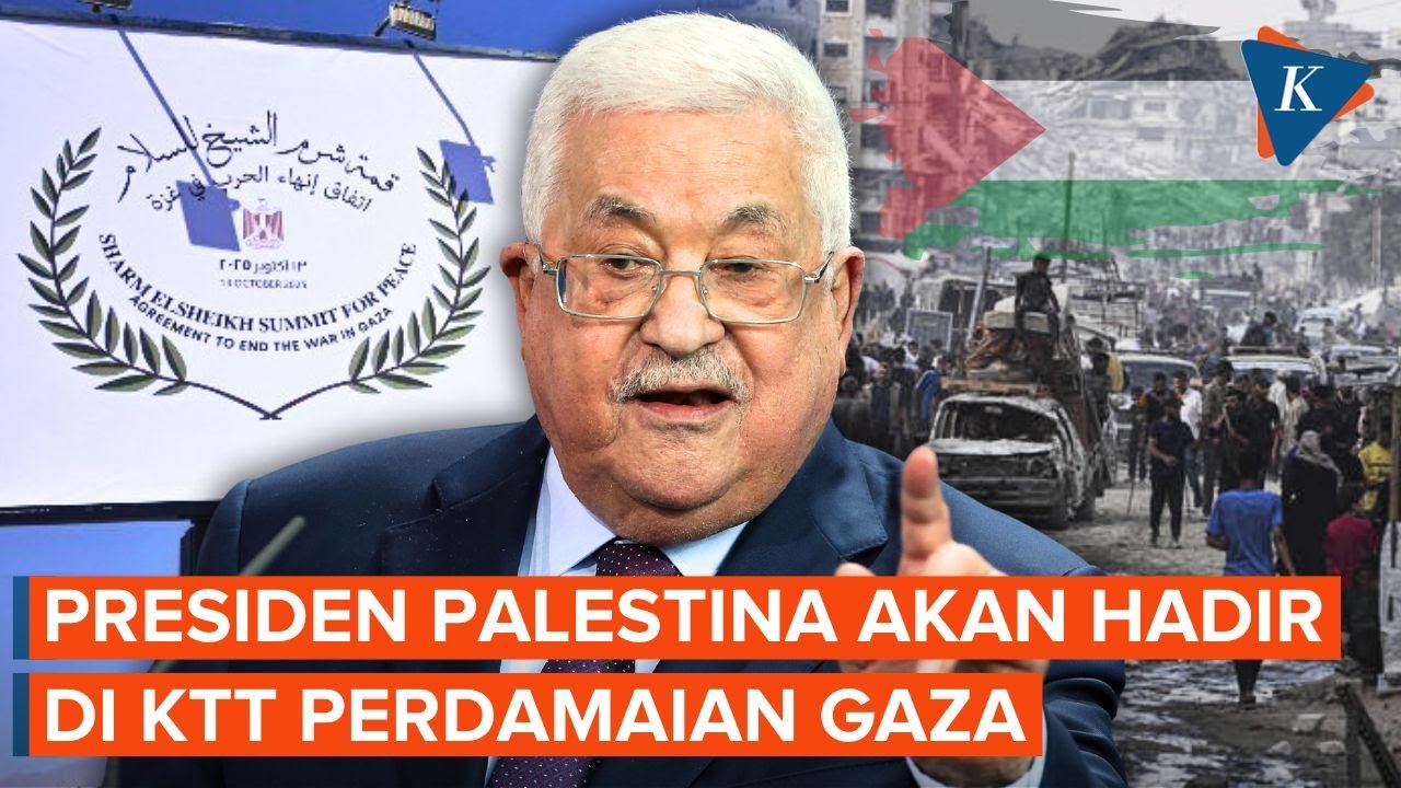 Youtube Thumnail image of : Presiden Palestina Akan Hadiri KTT Perdamaian Gaza di Mesir
