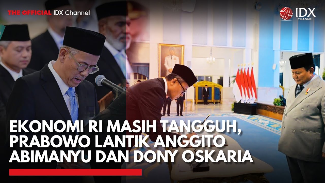 Youtube Thumnail image of : [FULL] Ekonomi RI Masih Tangguh di Tengah Guncangan Global, Prabowo Lantik Anggito | PRIME MARKET
