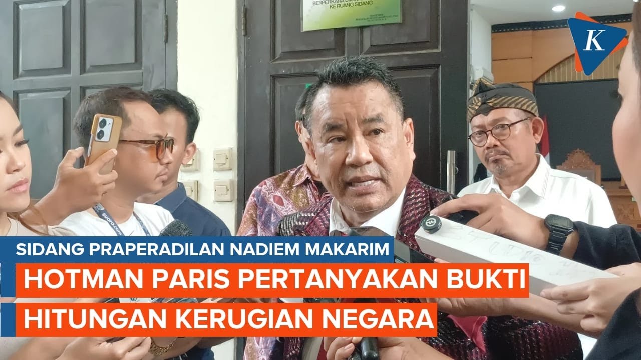 Youtube Thumnail image of : Hotman Paris Pertanyakan Bukti Hitungan Kerugian Negara dalam Kasus Dugaan Korupsi Nadiem